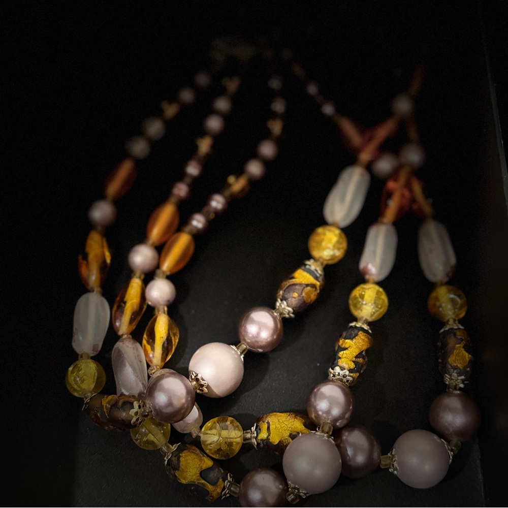 Antique necklace handmade